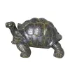 Product image 4 of the product “Turtle, 47cm Length | GRC (Glassfibre Reinforced Concrete), Copper Finish ”